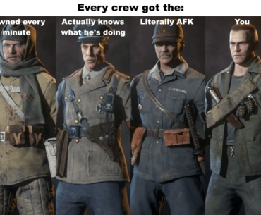 The Zombies Randoms Experience (Assuming They Don't Alt-F4 on Round 1)