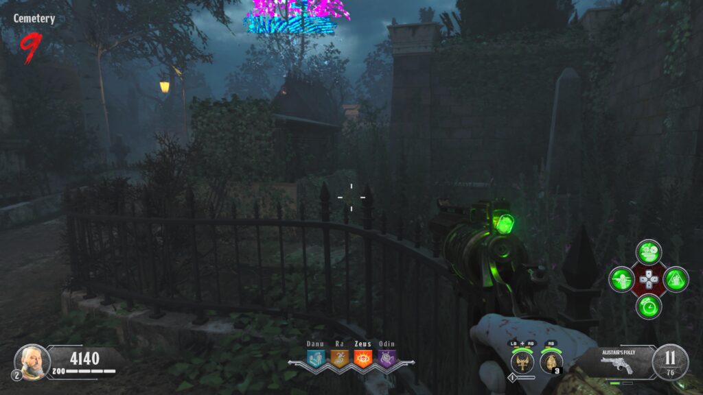 is this visual glitch normal?, this was my first time ever playing dotn, it was on multiple trees but this was the first one i saw.