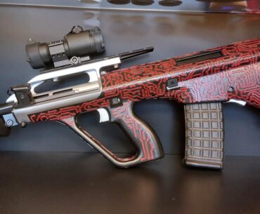 Pack a punch inspired camo for my airsoft AUG