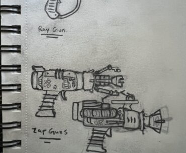 Quick Ray Gun & Zap Guns sketch