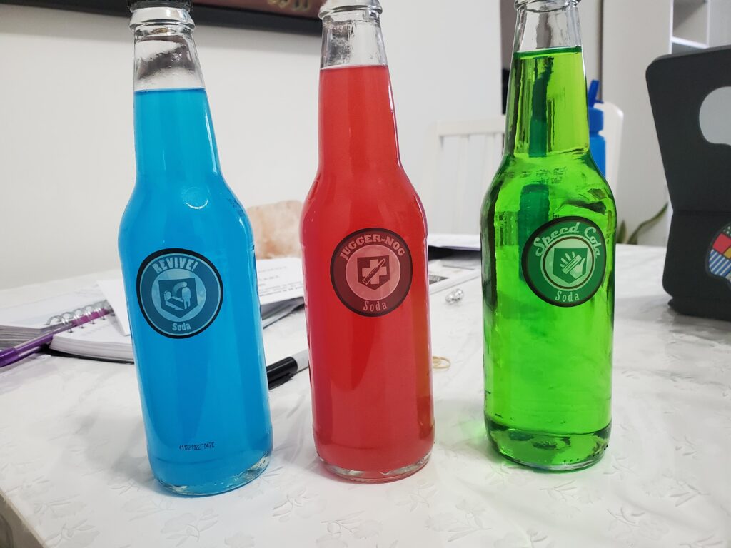 Made a DIY of the perk bottles