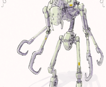 [OC] Robot that I drew.