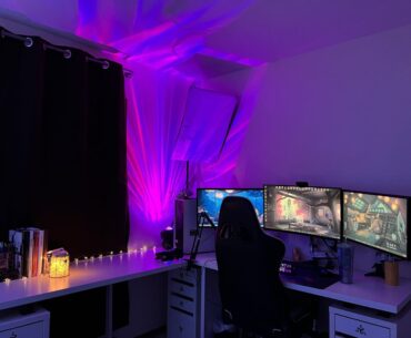 My setup, just moved but im happy to have a way bigger office now