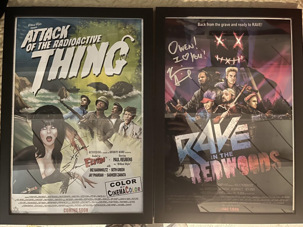 2 printed, signed, and framed. 3 more to go. Excited to try and get the rest done!