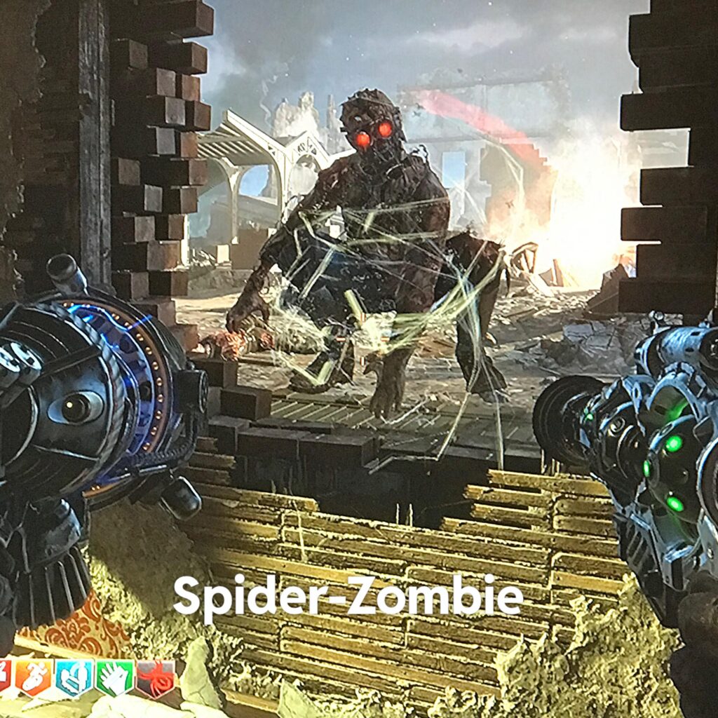 Spider-Zombie on its way.