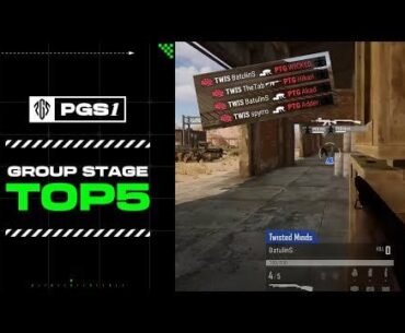 PGS 1 Group Stage TOP5 Highlights 🔥