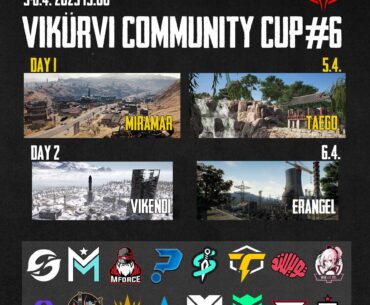 VIKÜRVI Community Tournament #6 STARTS TODAY 19:00 cet