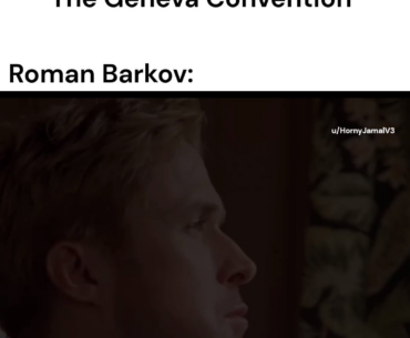 His reaction to that information ....