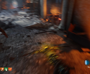Was playing on Origins and accidentally found a spot where zombies will stop chasing you if you position yourself just right