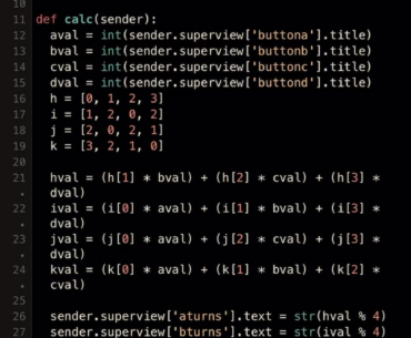 Any interest in IOS python solvers?