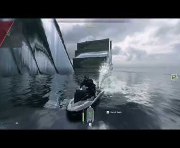 Got another one. Making 10 story waves with a jetski.