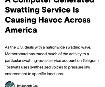 High tech lowlives