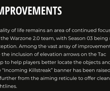 Air strike notifications will no longer take up the entire screen. Massive W