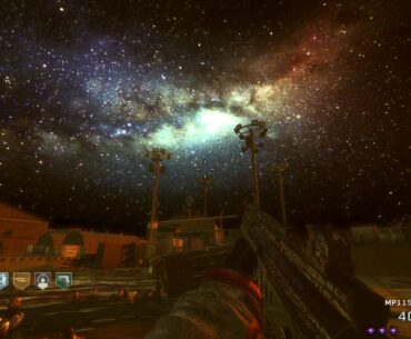 Area 51 after blowing up the Earth has got to be one of the best looking areas in zombies