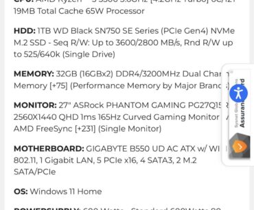 Hello, I am very new to pc gaming, would this build work for something like star citizen or tarkov?