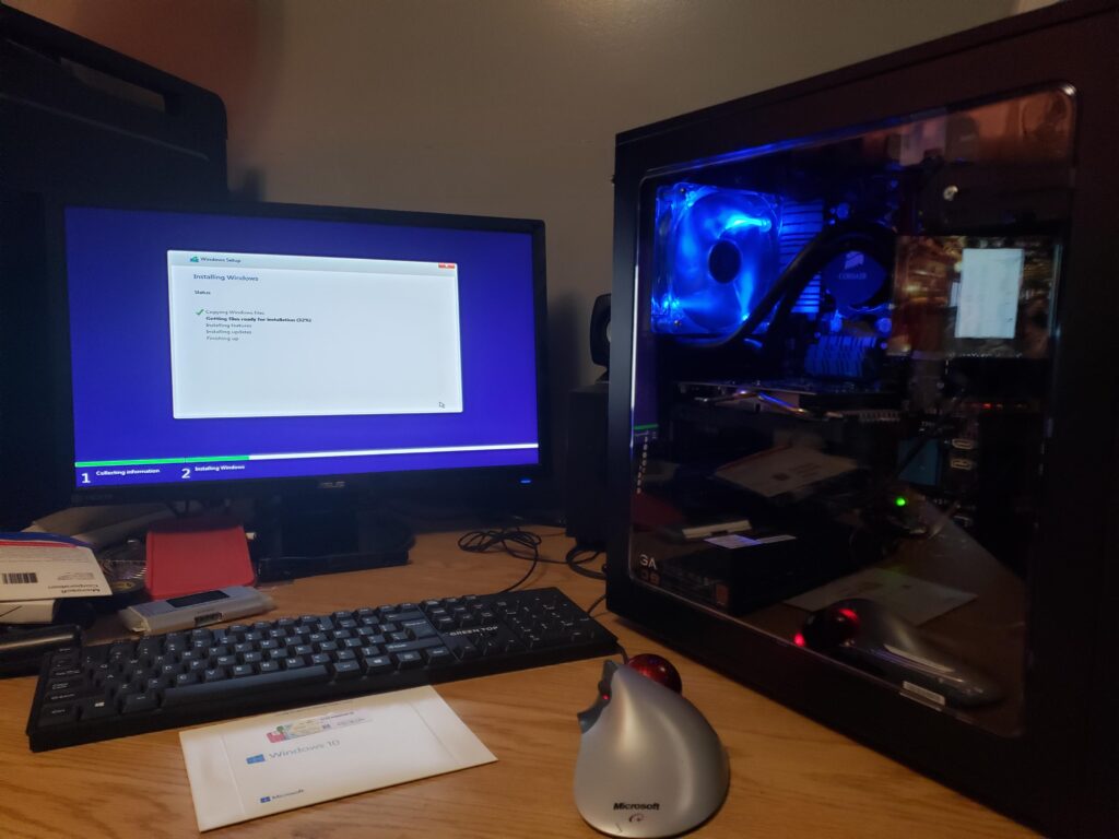 A PC built from parts from 2012 - 2015, yet it turned into this beautiful bastard