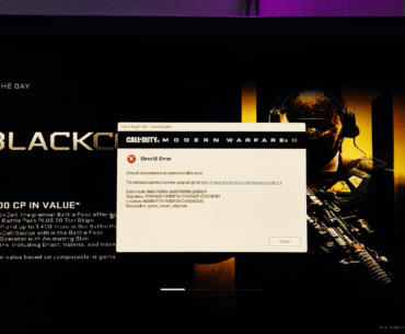 Warzone 2.0 steam directx error
