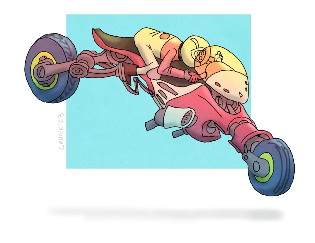 Combat bike, Kicker Rolta [OC]