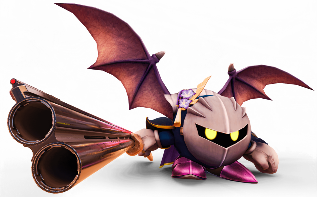 Meta Knight wields the breast sword 725.