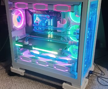 o11d sim rig. Love those new d30 fans from Phanteks