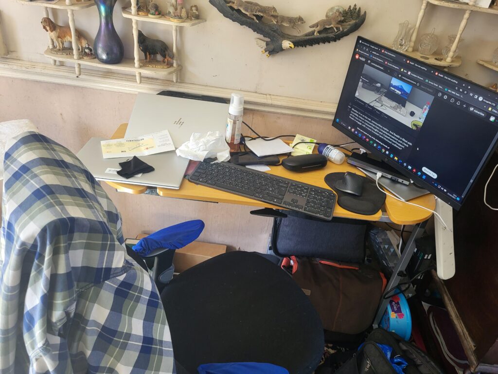 Counting down the months till I move & get a proper desk setup