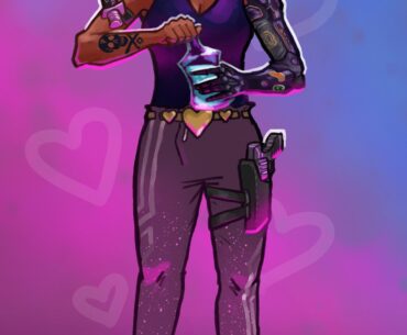 Candy the Bartender by Zoctopode (OC)