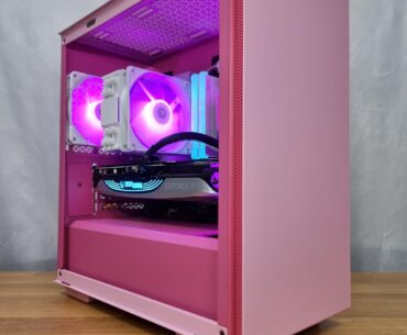 Pink power !!! Rtx 4070ti + 5700x sorry not enough budget for better parts :( supersystems