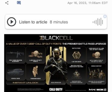 This is the kind of shit that keeps the managers at Activision fucking us over and over.