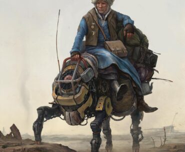 Old wanderer by Sergey Vasnev