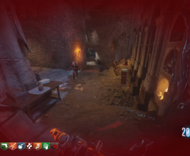 Yeah, I probably should have died here. I was in the mood to train zombies, but I also REALLY didn't want to open that door...
