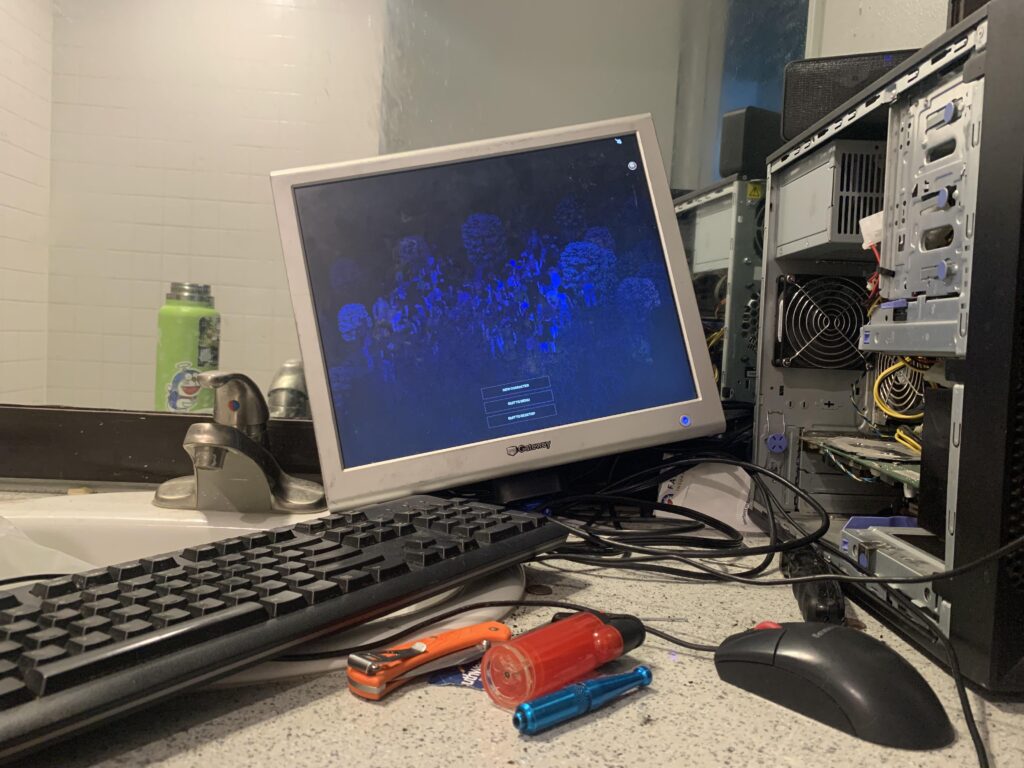 In my shack, my outlets work best in the bathroom