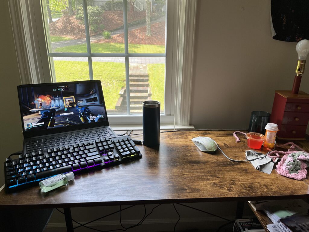 Holding on by a thread