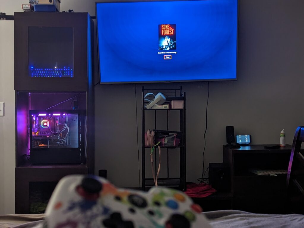 Gaming setup