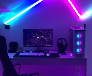I’m really happy right now with the way my setup is!
