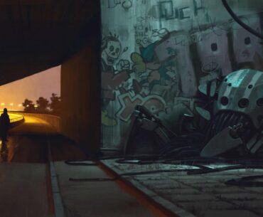 Instead of the one piece that gets reposted daily, how about some other works by Simon Stålenhag?