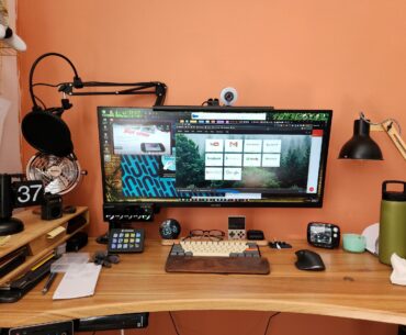 Very Average workstation, before any changes