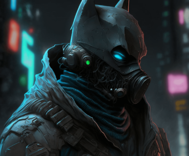 Are there any Batman comics that are cyberpunk in not only style but in the story too?
