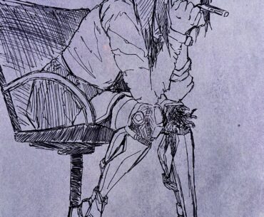 Little annoyed sketch while I'm sick
