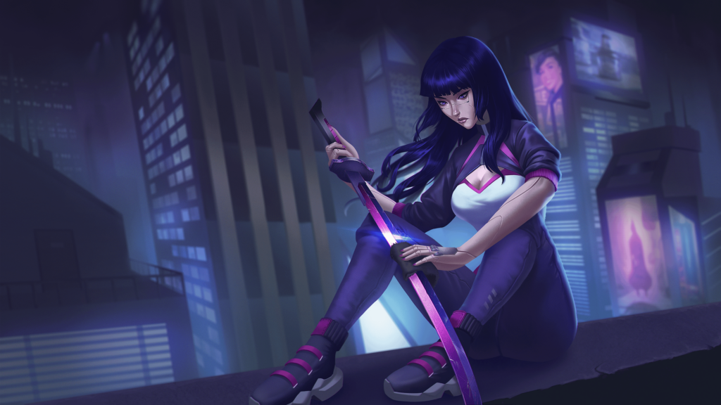 Art I made of my character Emi, on top of a building, reflecting on life. The idea was for this art to be a loading screen for a fake game that I had thought of.