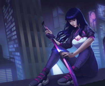 Art I made of my character Emi, on top of a building, reflecting on life. The idea was for this art to be a loading screen for a fake game that I had thought of.