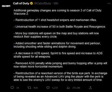 The Warzone 2: Season 3 changes that we all want to see.