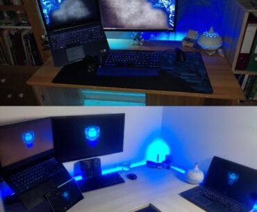 A furniture change makes a huge difference (not more than two monitors just additional temporary devices that I move from my desk to my school bag)