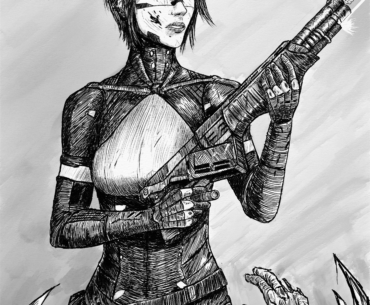 Elster from Signalis, by me