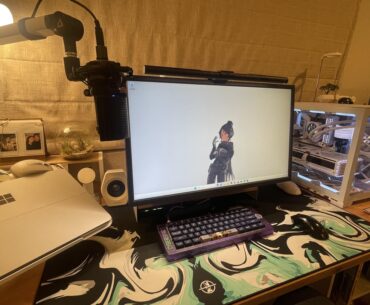 Cozy little setup finally done