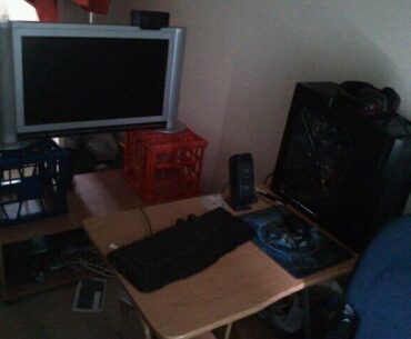 Found an old photo of my battle station from when I was in highschool.