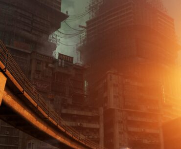 Hongkong 2049 art by me, inspired from ghost in the shell