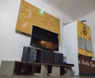 Just finished my entertainment center and map to match the perk machine