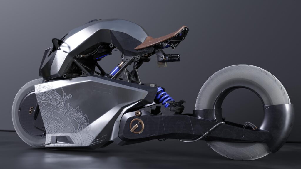 Cyberpunk Streetfighter Bike (WIP) by Yago Souza