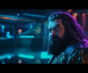 Harry Potter as a Cyberpunk 80s sci-fi movie