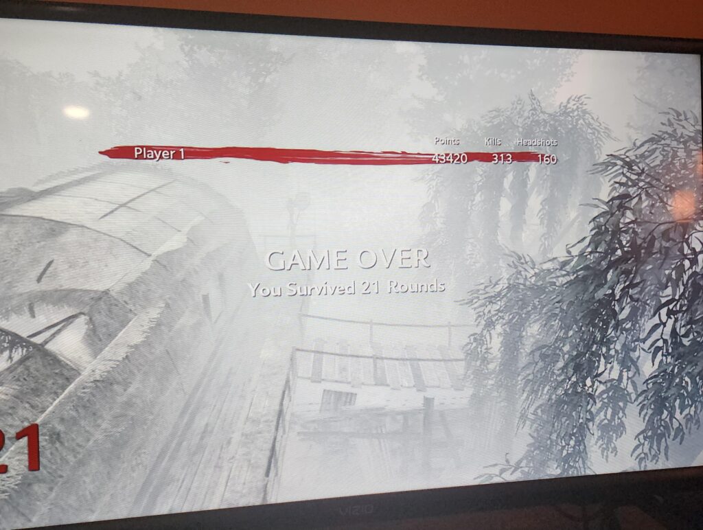 I like to get increasingly drunk and high and see how it affects my zombie playing abilities